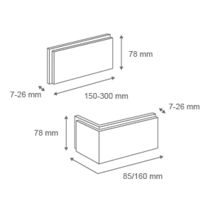 STEGU MONSANTO 1 CORNER  (0.8 M)