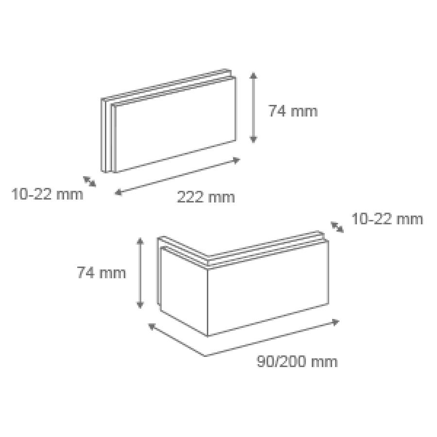 STEGU PARMA 1  0.5 m2