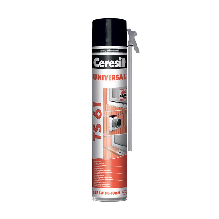 CERESIT TS61 STRAW EXPANDING FOAM 750ML