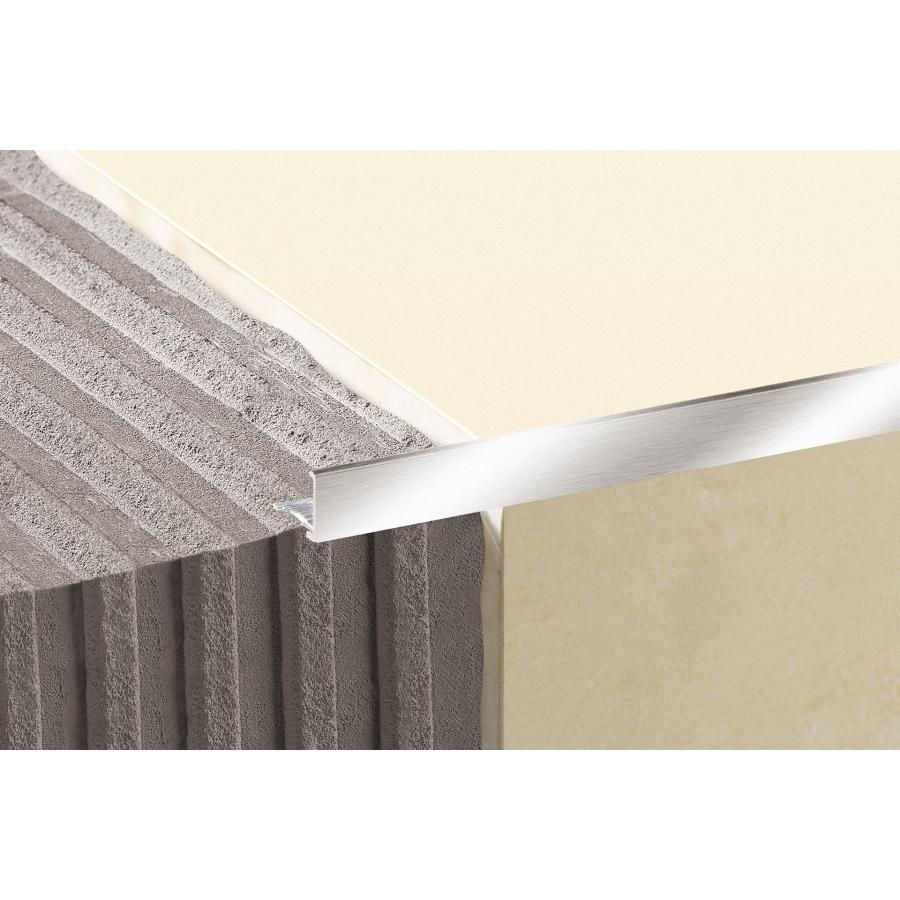 ALUMINIUM TILE TRIM POLISHED L 12.5 mm 2.5m