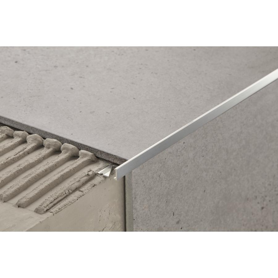 LISTWA GLAZURNICZA ALUMINIOWA MAT L 10 mm 2.5m