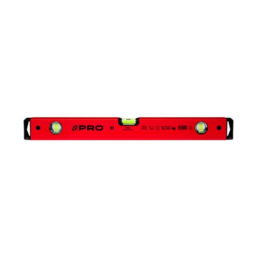 PRO POZIOMNICA PRO800 MALOWANA CZERWONA 60 CM