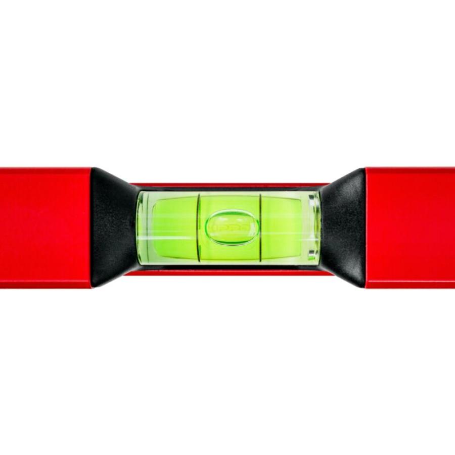 PRO PRO800 RED PAINTED SPIRIT LEVEL WITH HANDLES 200 CM