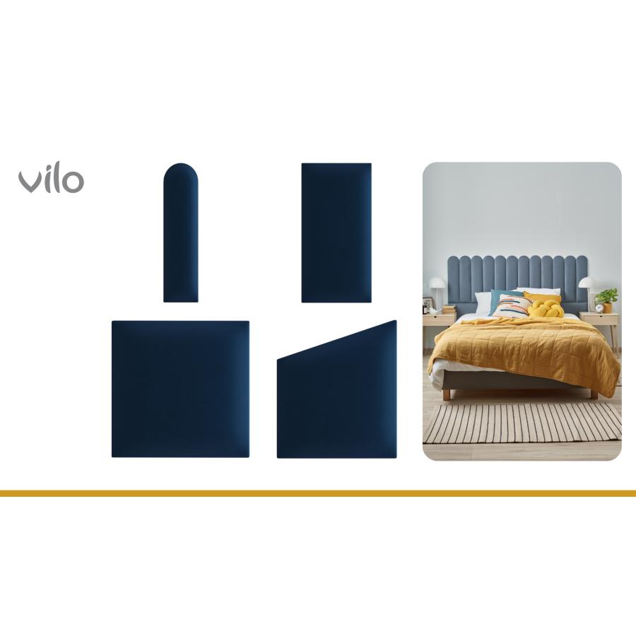 VOX VILO UPHOLSTERY PANEL 15X60 OVAL NAVY BLUE