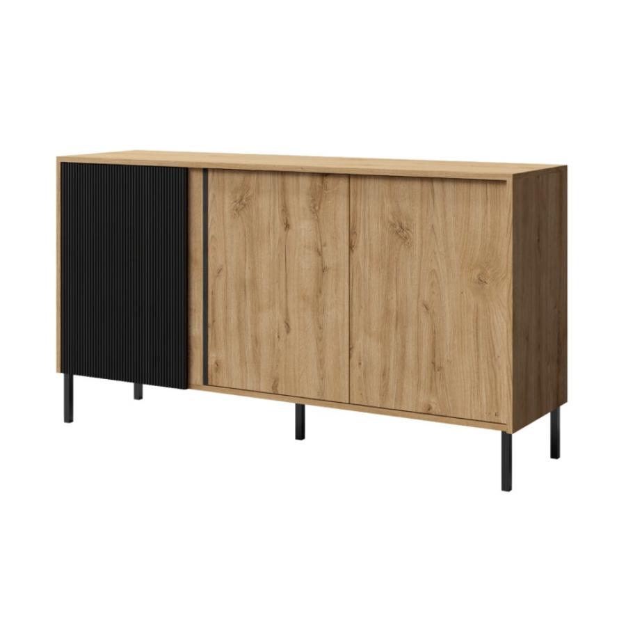 JUREK MIA 2 OAK/BLACK 145/80/41