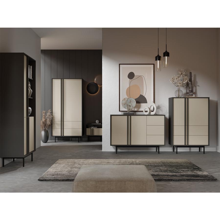 JUREK ALSY 10 ANTHRACITE/LIGHT BEIGE 123/43/43