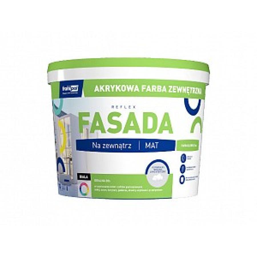 FRANSPOL REFLEX FASADA 10L FARBA AKRYLOWA