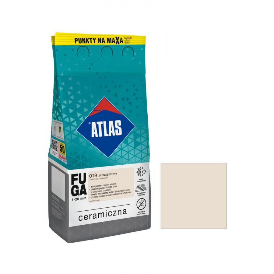 ATLAS 019 CERAMIC GROUT LIGHT BEIGE 2KG