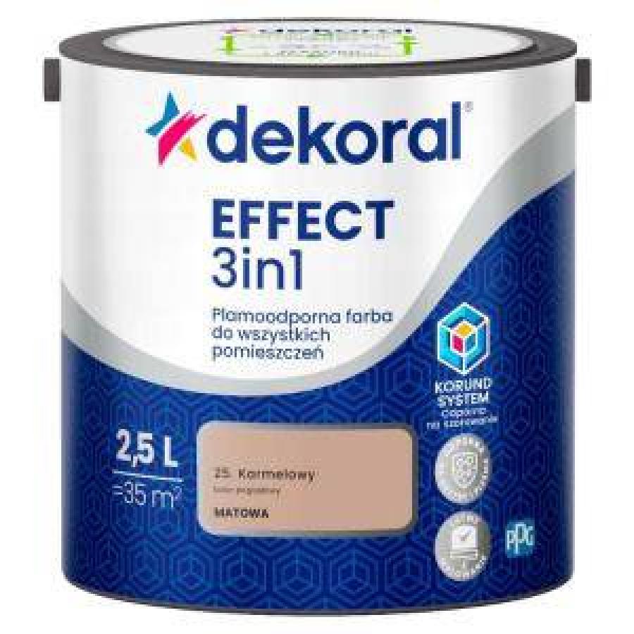 DEKORAL EFFECT 3 IN 1 CARAMEL 2.5L