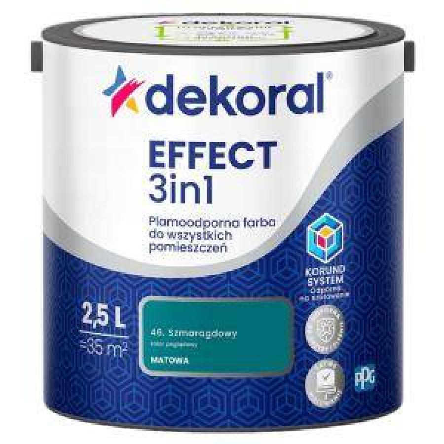DEKORAL EFFECT 3 IN 1 EMERALD 2.5L