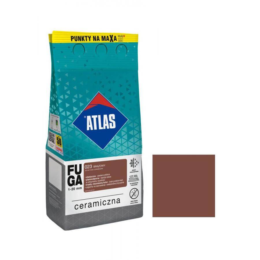 ATLAS 023 CERAMIC GROUT BROWN 2KG