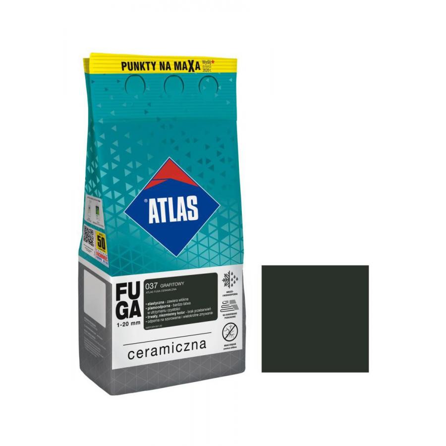 ATLAS 037 CERAMIC GROUT GRAPHITE 2KG